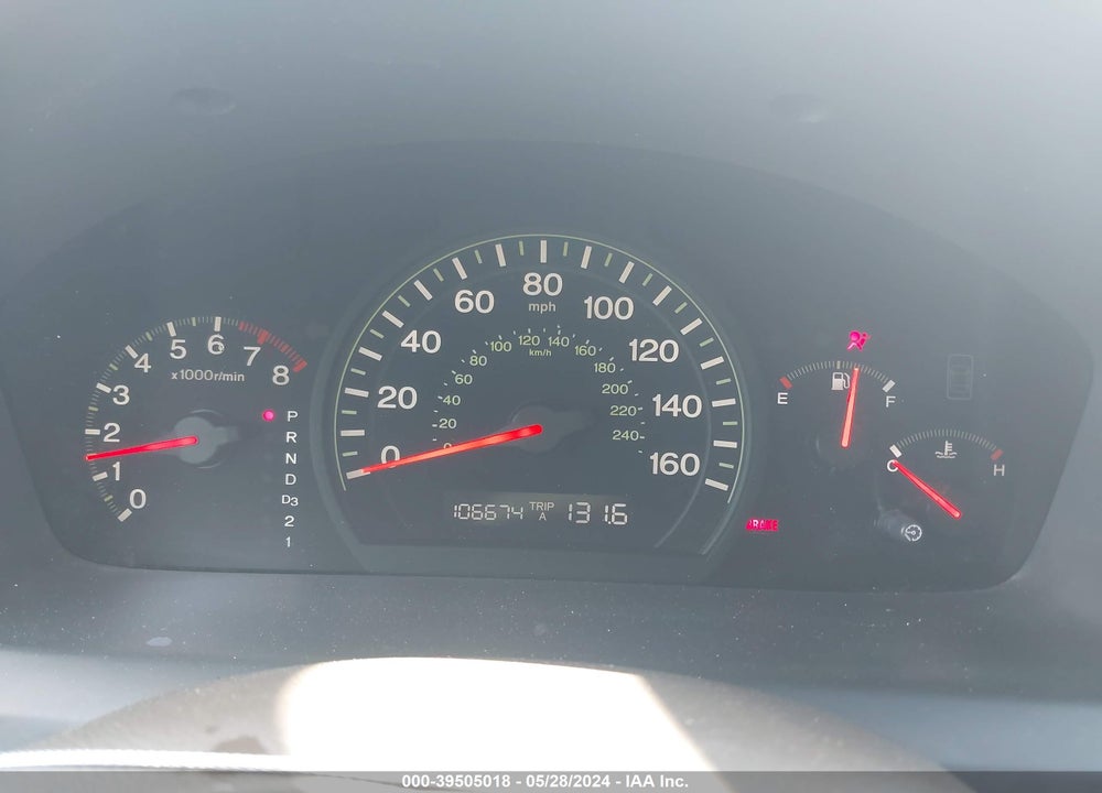 2004 HONDA ACCORD 2.4 DX VIN: 1HGCM561X4A013256