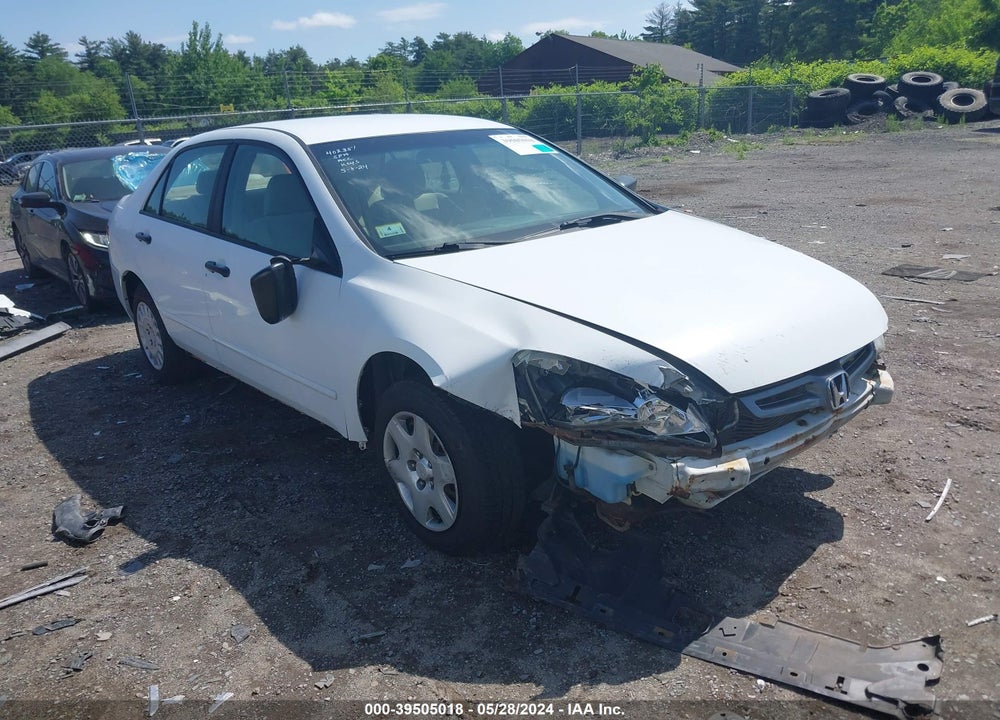 2004 HONDA ACCORD 2.4 DX VIN: 1HGCM561X4A013256