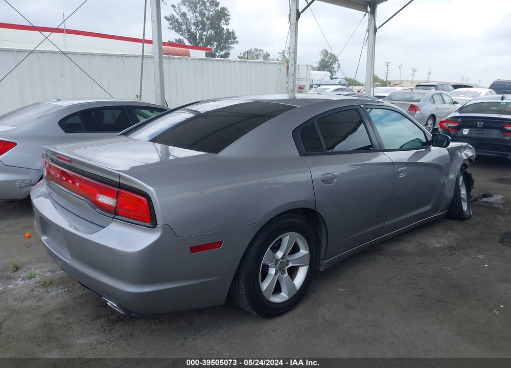 2014 DODGE CHARGER SE VIN: 2C3CDXBG6EH215670