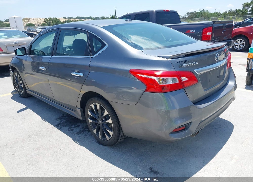 2018 NISSAN SENTRA SR VIN: 3N1AB7AP9JY222730