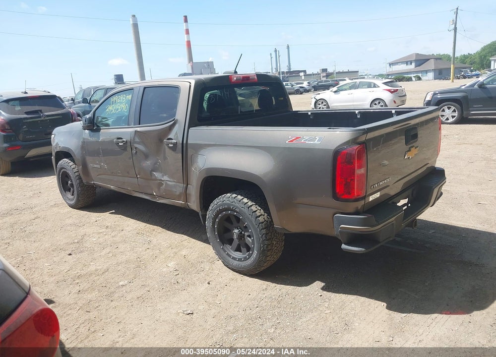 2016 CHEVROLET COLORADO Z71 VIN: 1GCGTDE37G1287714