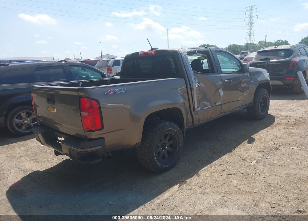 2016 CHEVROLET COLORADO Z71 VIN: 1GCGTDE37G1287714