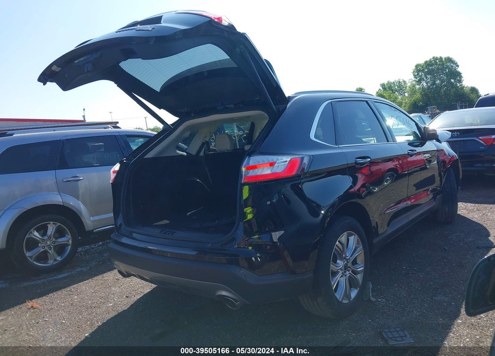 2019 FORD EDGE TITANIUM VIN: 2FMPK3K91KBB43624