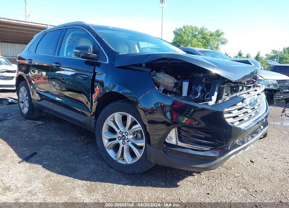 2019 FORD EDGE TITANIUM VIN: 2FMPK3K91KBB43624