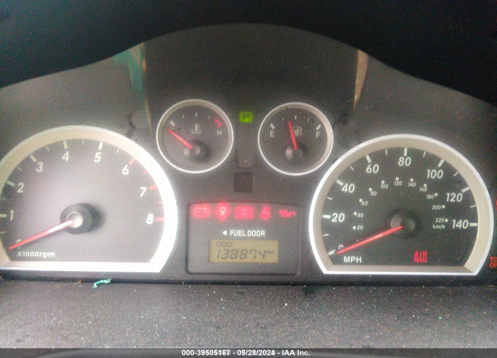 2005 HYUNDAI SANTA FE GLS/LX VIN: KM8SC73E75U030043