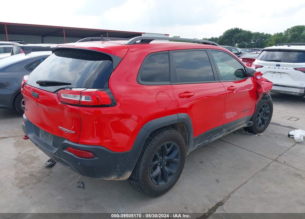 2017 JEEP CHEROKEE TRAILHAWK 4X4 VIN: 1C4PJMBS6HW588030