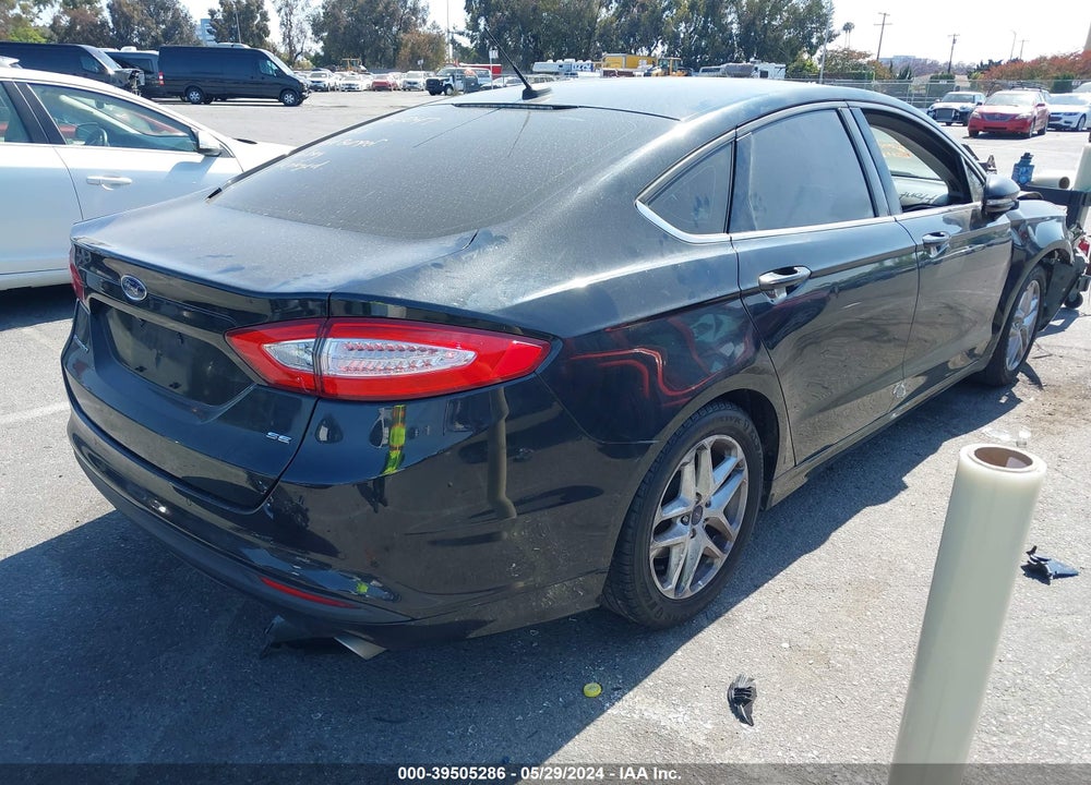 2015 FORD FUSION SE VIN: 3FA6P0H72FR118802