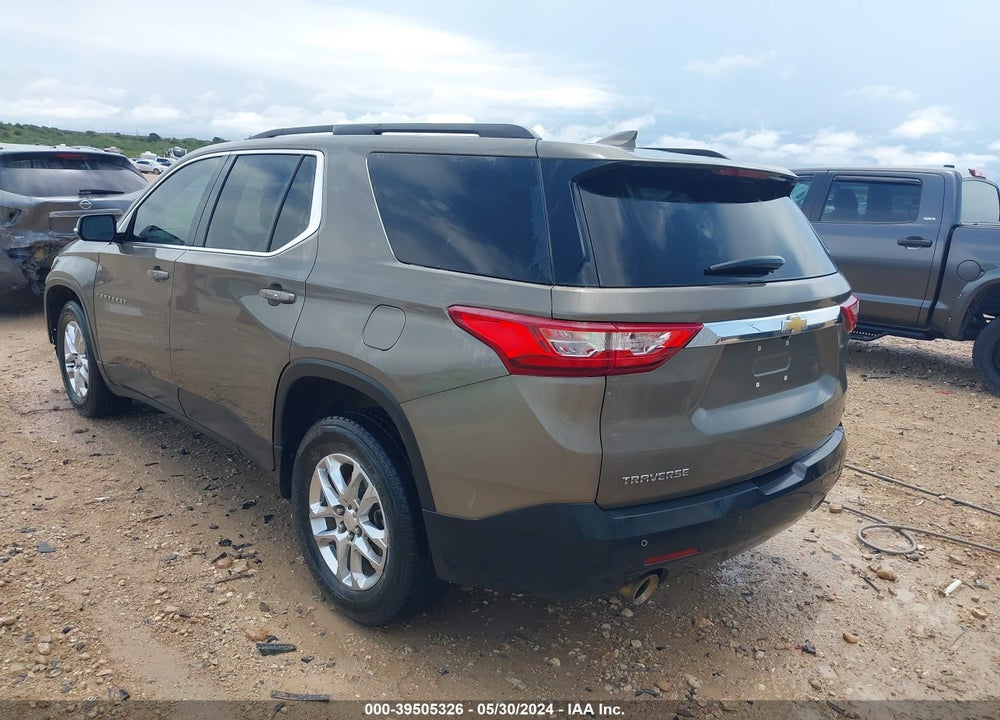 2020 CHEVROLET TRAVERSE FWD LT CLOTH VIN: 1GNERGKW3LJ136392