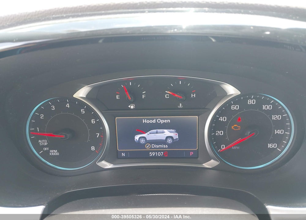 2020 CHEVROLET TRAVERSE FWD LT CLOTH VIN: 1GNERGKW3LJ136392