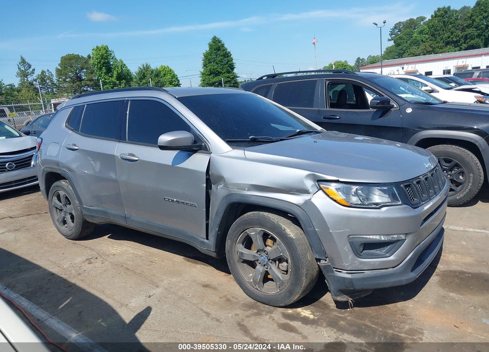 2019 JEEP COMPASS LATITUDE FWD VIN: 3C4NJCBB6KT636673