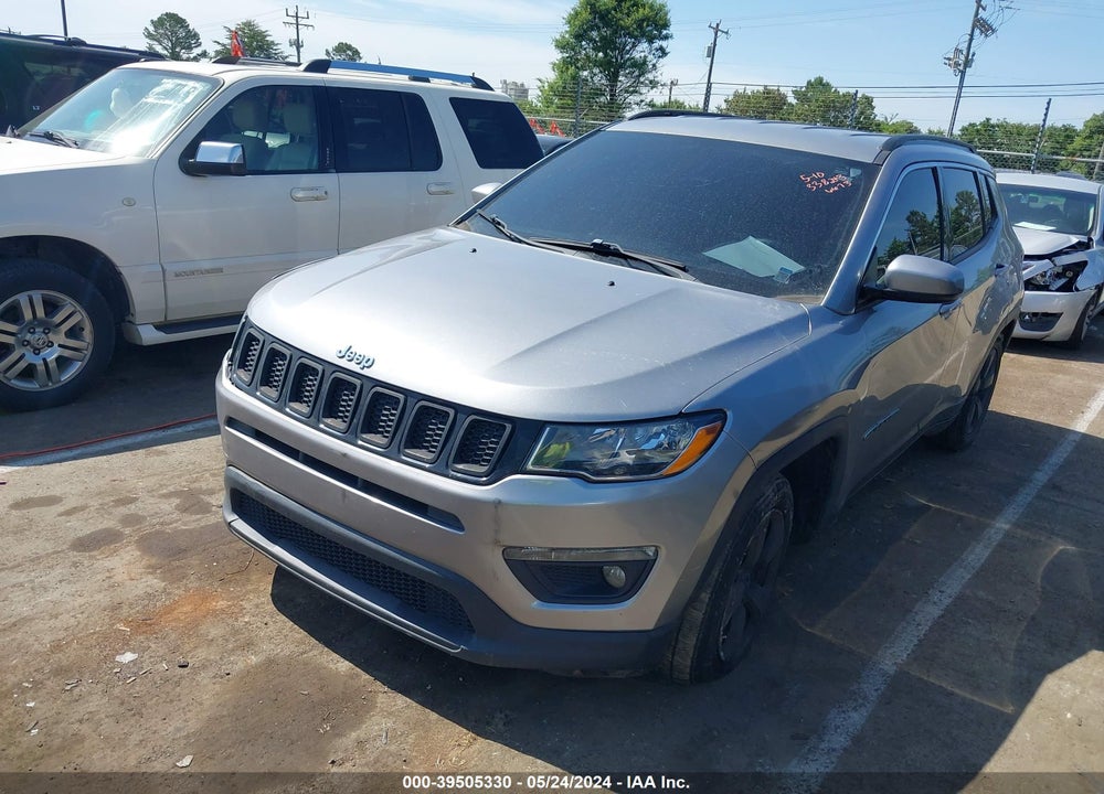 2019 JEEP COMPASS LATITUDE FWD VIN: 3C4NJCBB6KT636673