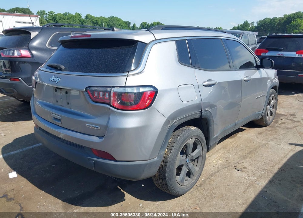 2019 JEEP COMPASS LATITUDE FWD VIN: 3C4NJCBB6KT636673
