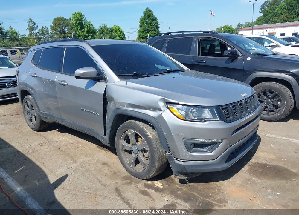 2019 JEEP COMPASS LATITUDE FWD VIN: 3C4NJCBB6KT636673