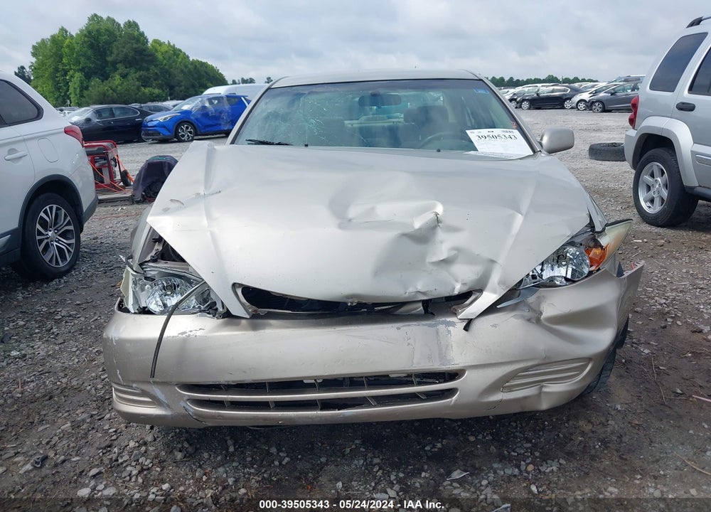 2002 TOYOTA CAMRY VIN: 4T1BE32K52U621297