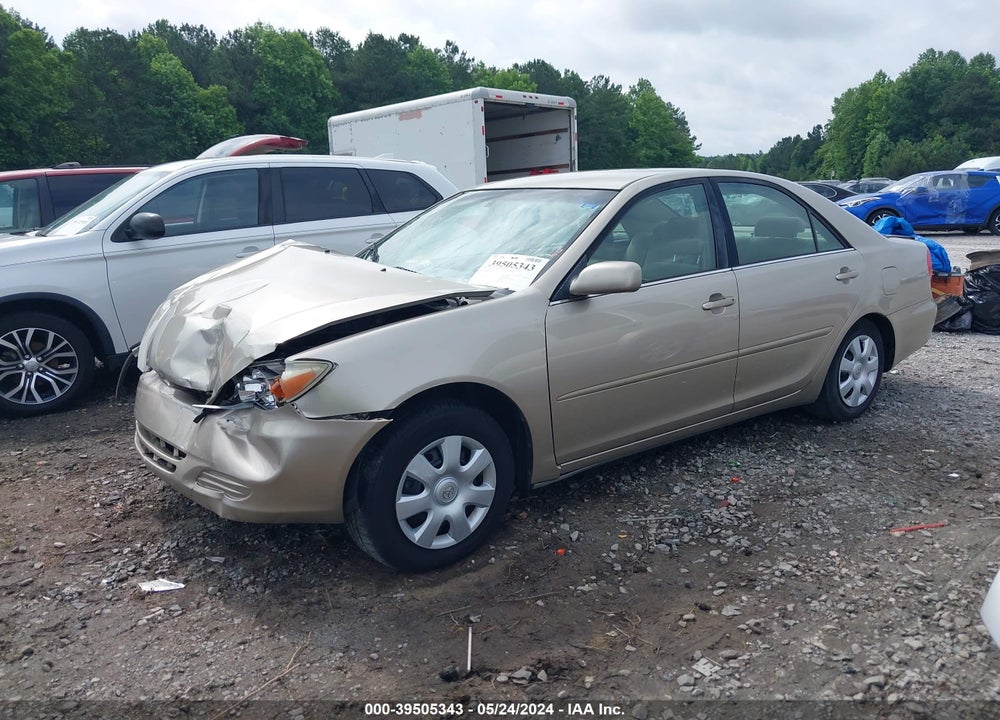 2002 TOYOTA CAMRY VIN: 4T1BE32K52U621297