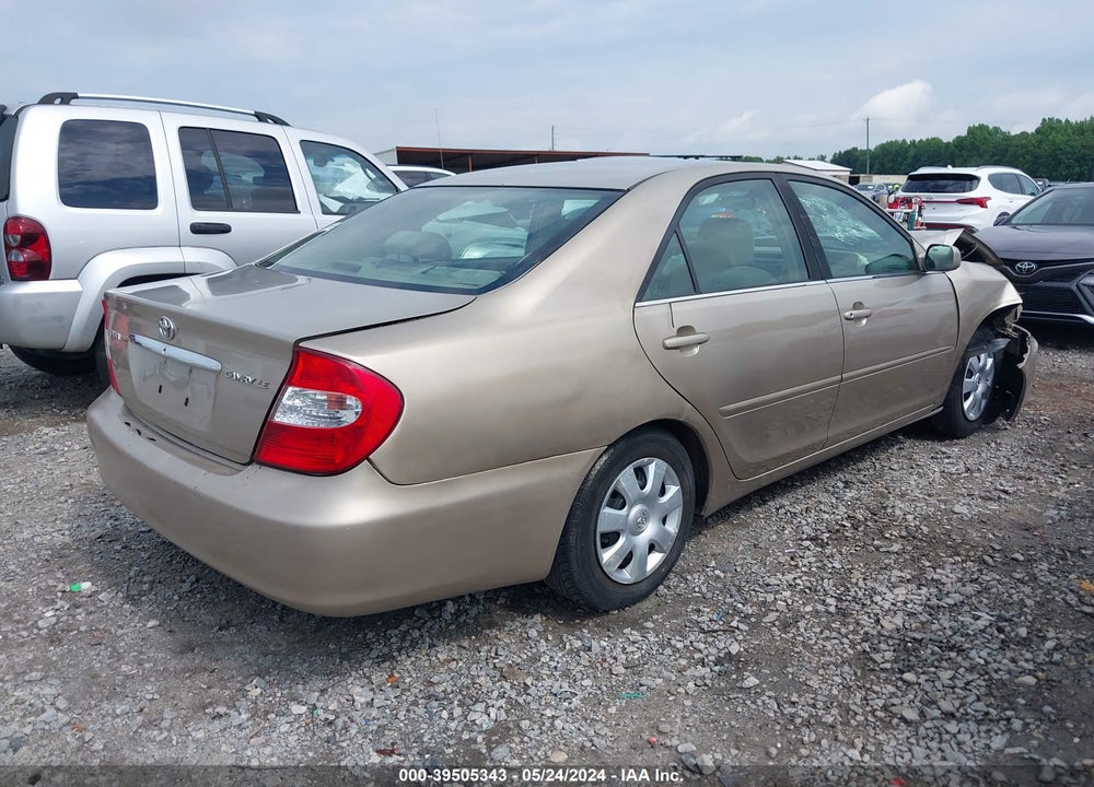 2002 TOYOTA CAMRY VIN: 4T1BE32K52U621297