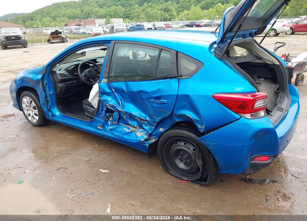2021 SUBARU IMPREZA VIN: 4S3GTAB65M3704275