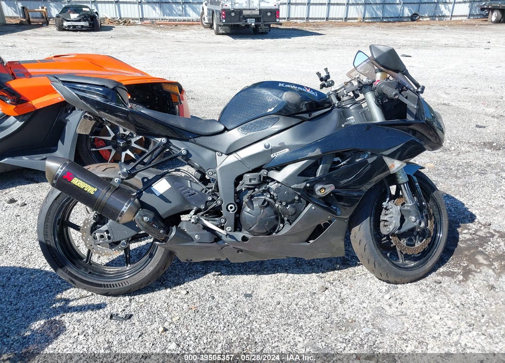 2009 KAWASAKI ZX600 R VIN: JKAZX4R159A008649