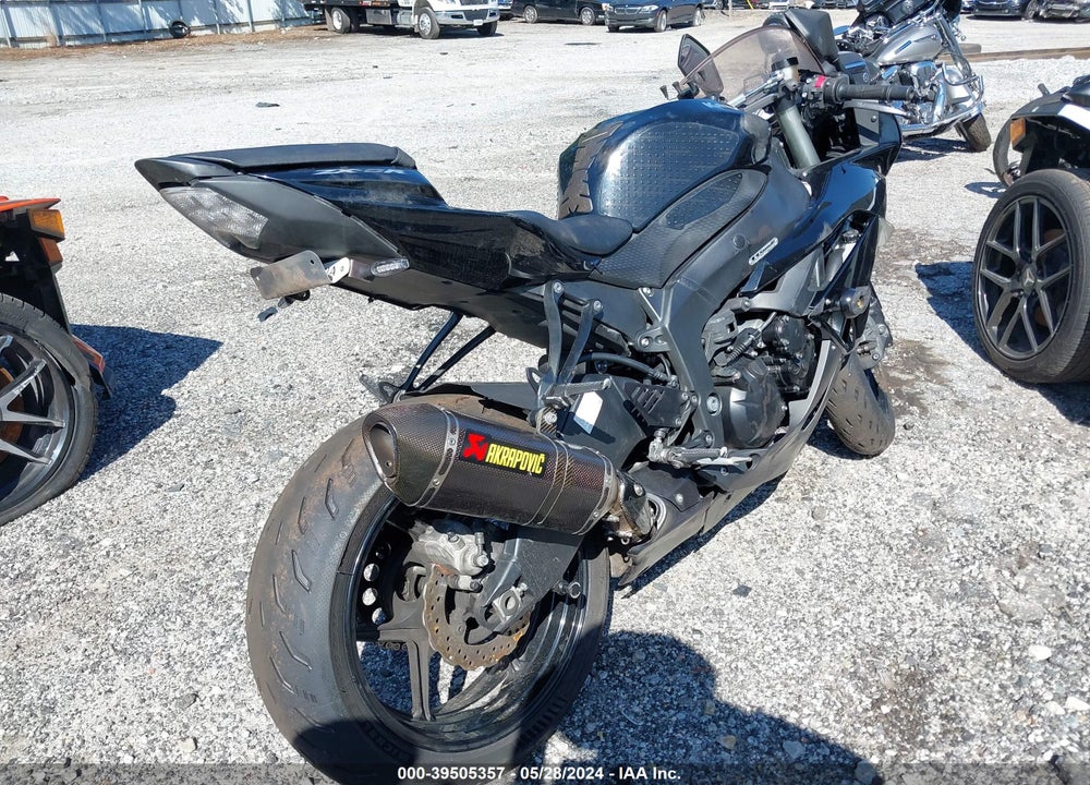 2009 KAWASAKI ZX600 R VIN: JKAZX4R159A008649