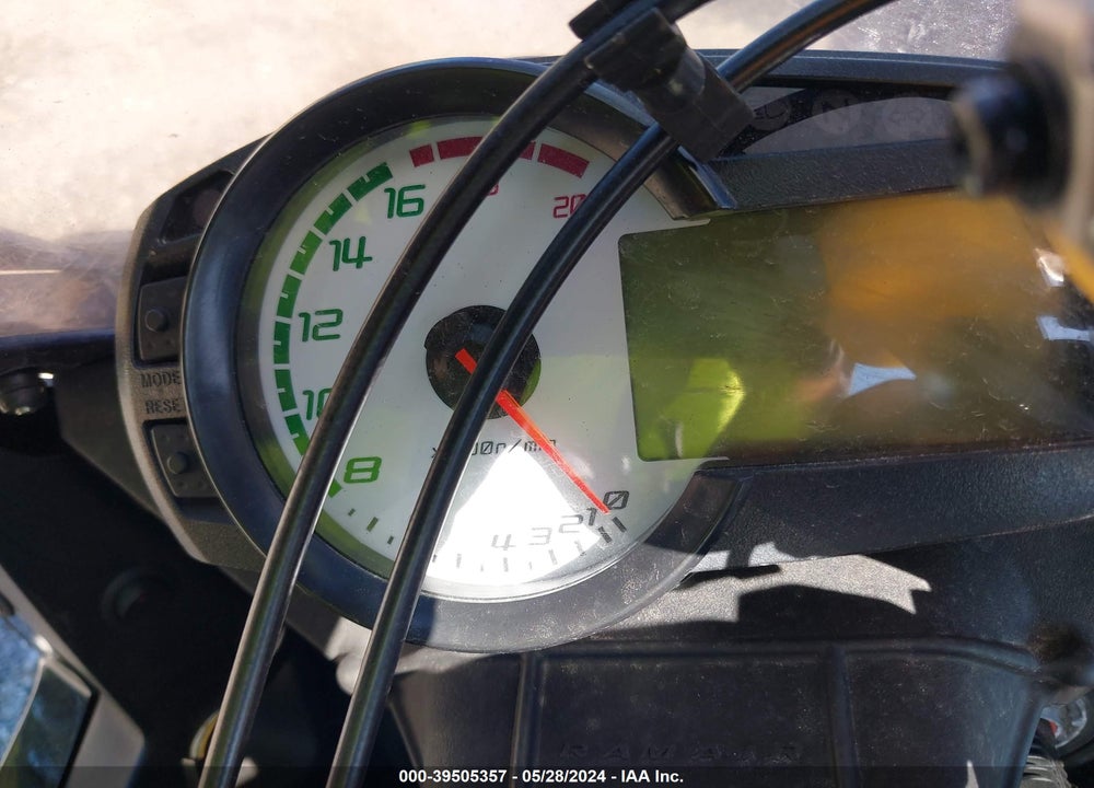 2009 KAWASAKI ZX600 R VIN: JKAZX4R159A008649