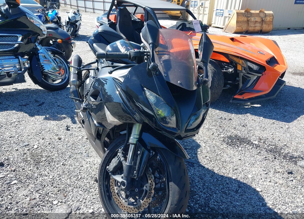 2009 KAWASAKI ZX600 R VIN: JKAZX4R159A008649