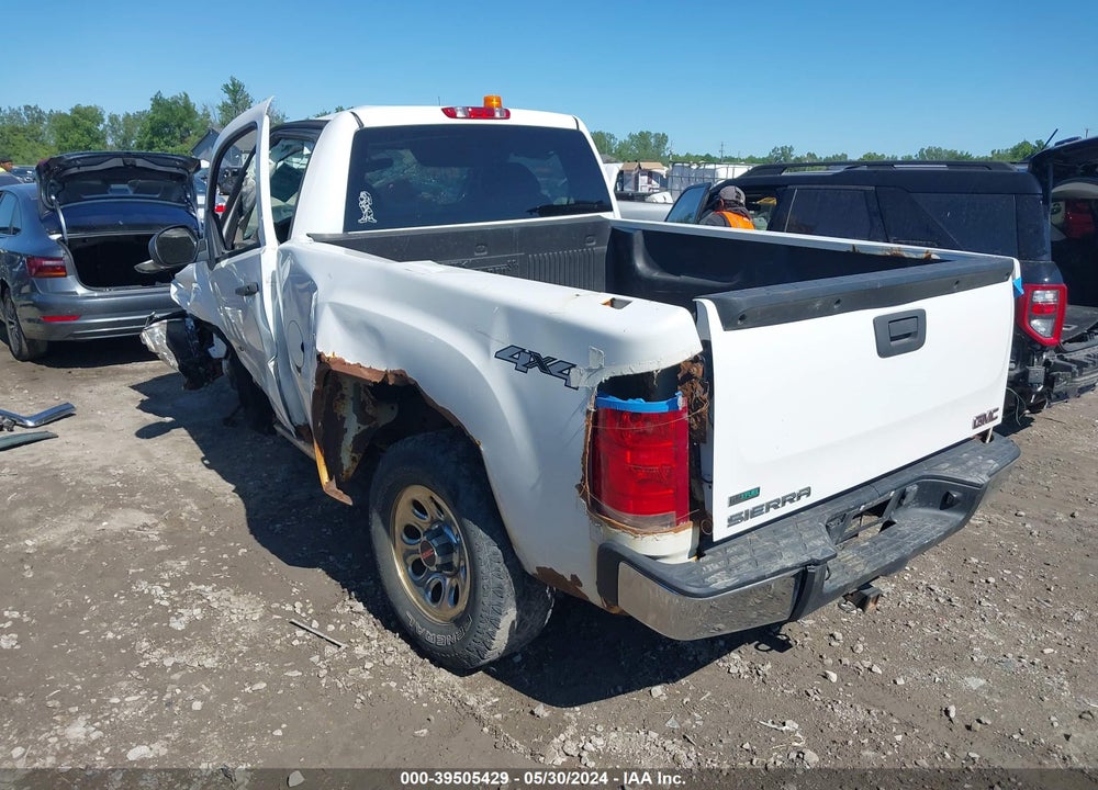 2011 GMC SIERRA 1500 WORK TRUCK VIN: 1GTN2TE07BZ229090