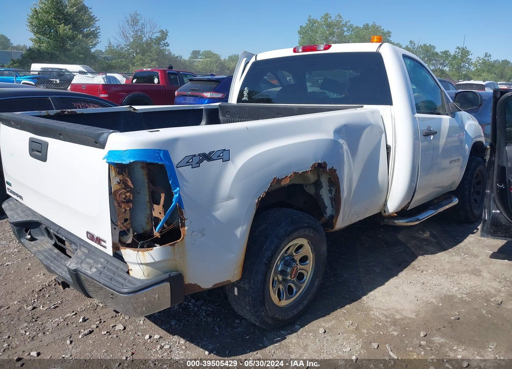 2011 GMC SIERRA 1500 WORK TRUCK VIN: 1GTN2TE07BZ229090
