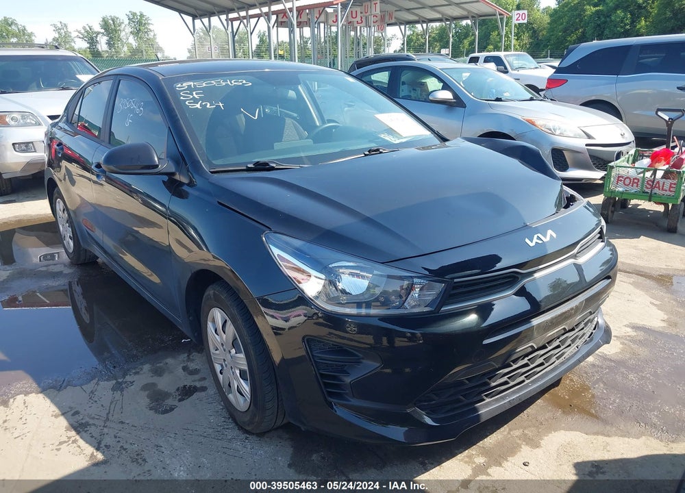 2022 KIA RIO S VIN: 3KPA24AD2NE472528