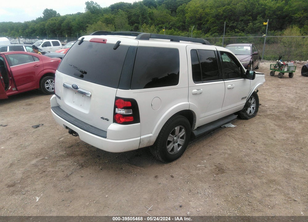 2008 FORD EXPLORER XLT VIN: 1FMEU73E98UA80280