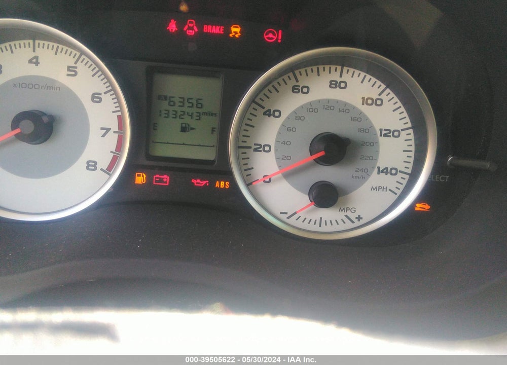 2013 SUBARU IMPREZA 2.0I PREMIUM VIN: JF1GPAC6XD1884180