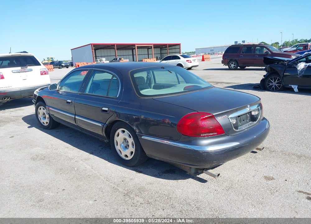 1998 LINCOLN CONTINENTAL VIN: 1LNFM97V0WY707870
