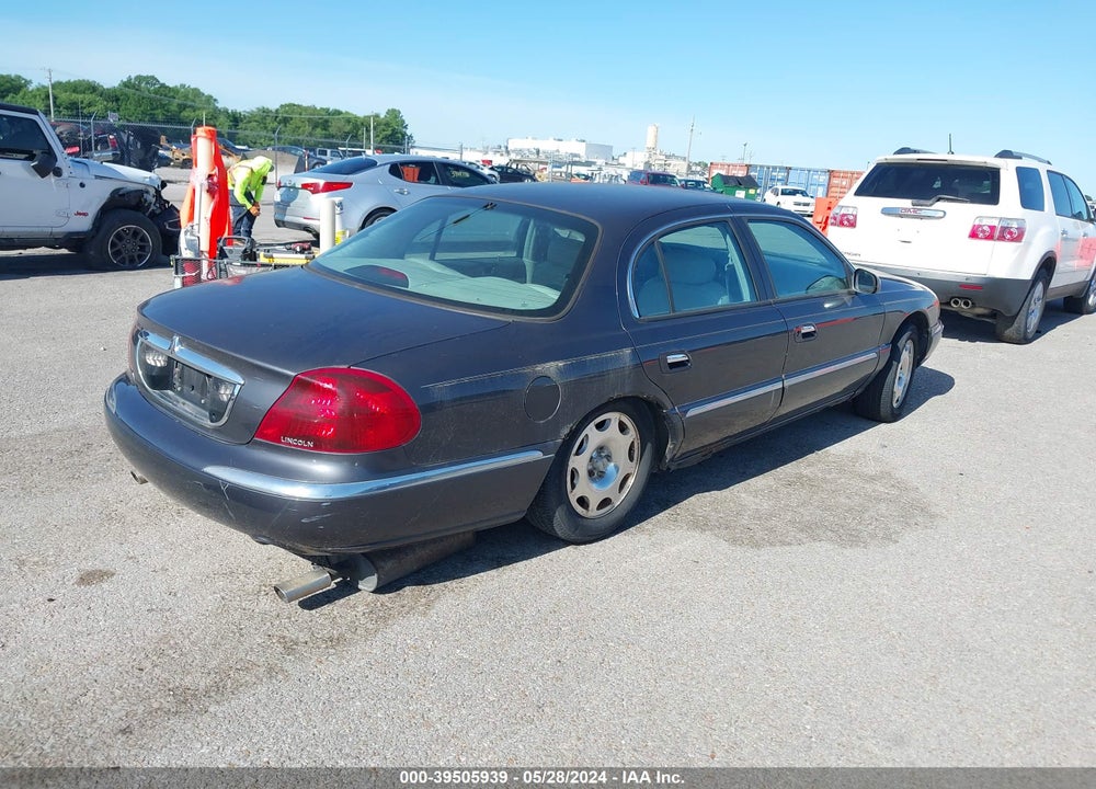 1998 LINCOLN CONTINENTAL VIN: 1LNFM97V0WY707870
