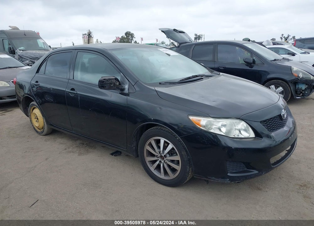 2009 TOYOTA COROLLA LE VIN: JTDBL40E69J043896