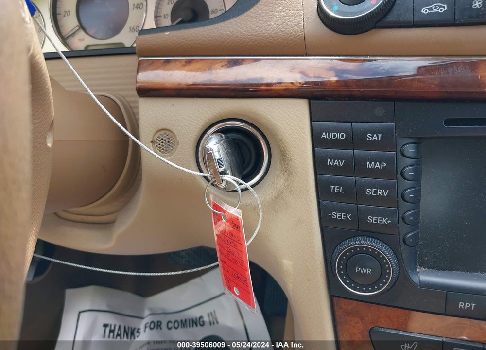 2008 MERCEDES-BENZ E 350 4MATIC VIN: WDBUF87X28B342484