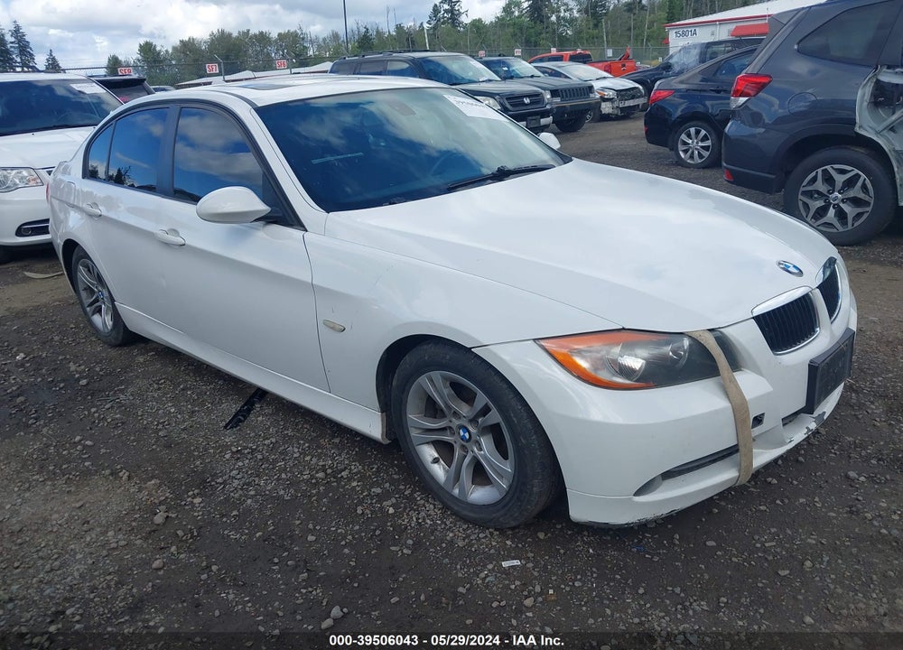 2008 BMW 328I VIN: WBAVC535X8FZ86337