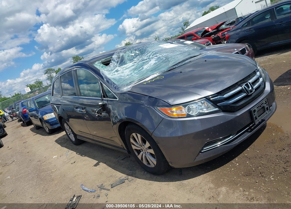 2015 HONDA ODYSSEY EX-L VIN: 5FNRL5H60FB114188