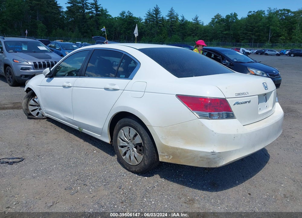 2009 HONDA ACCORD 2.4 LX VIN: 1HGCP26309A002894
