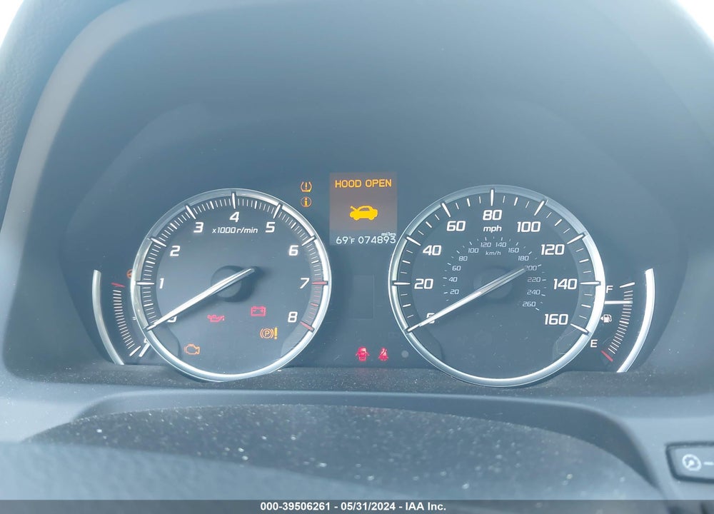 2016 ACURA TLX VIN: 19UUB1F39GA012169