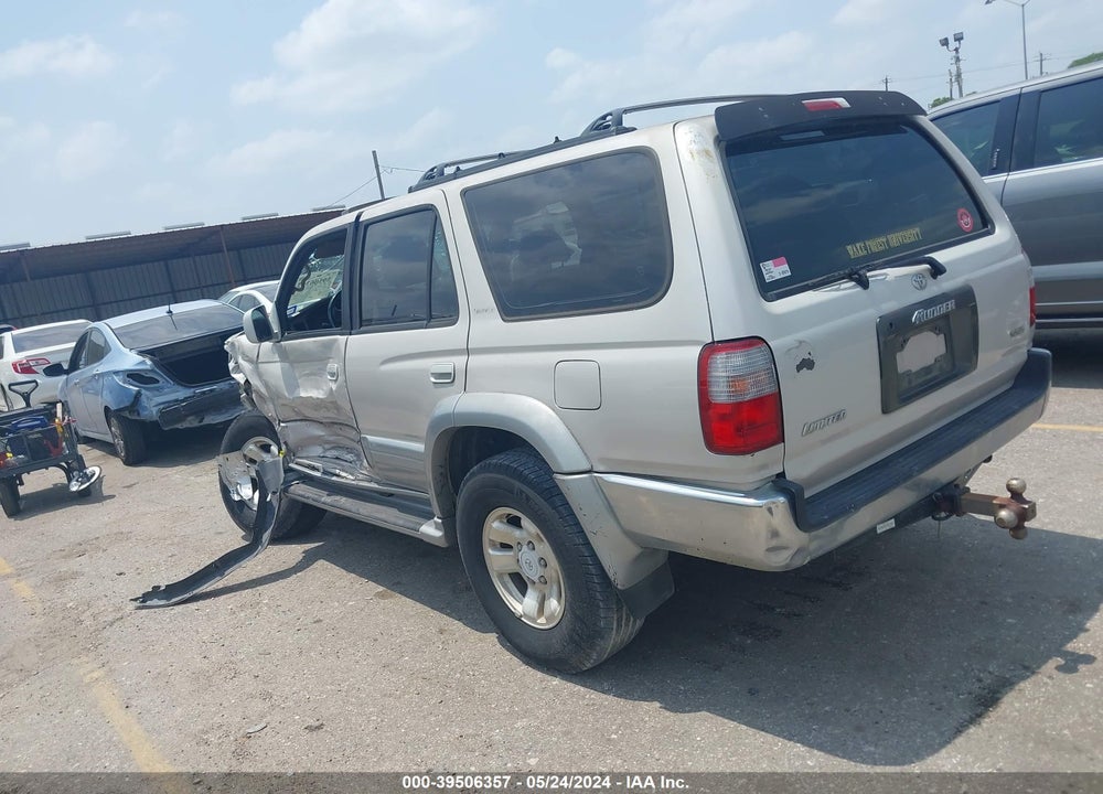 1997 TOYOTA 4RUNNER SR5 V6 LIMITED VIN: JT3HN87R1V0089757