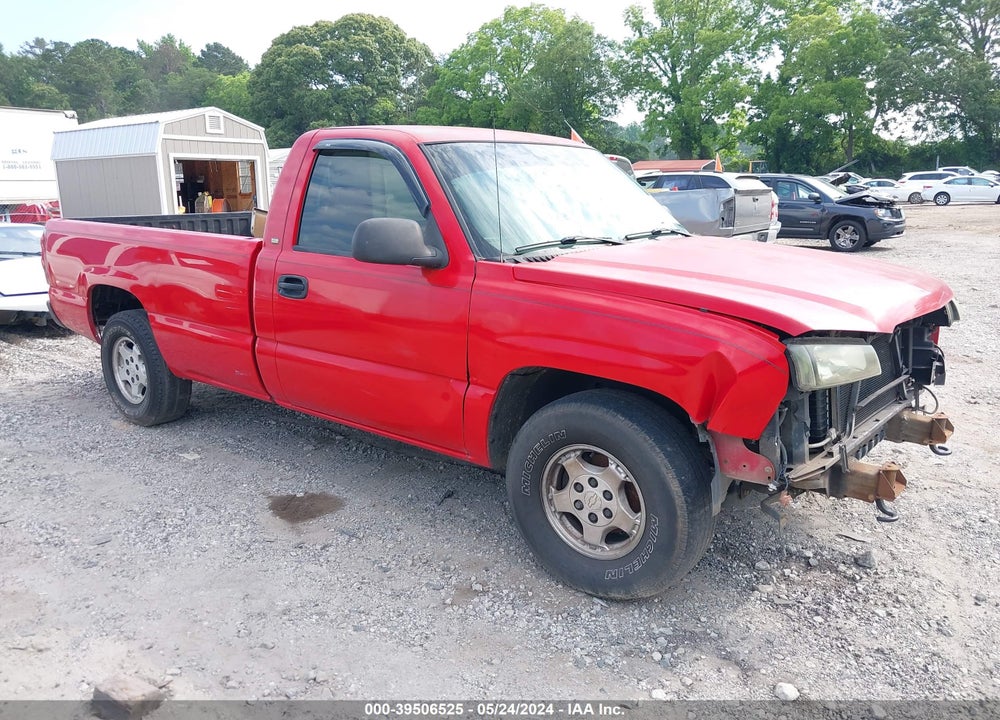 2003 CHEVROLET SILVERADO 1500 WORK TRUCK VIN: 1GCEC14V53E378380