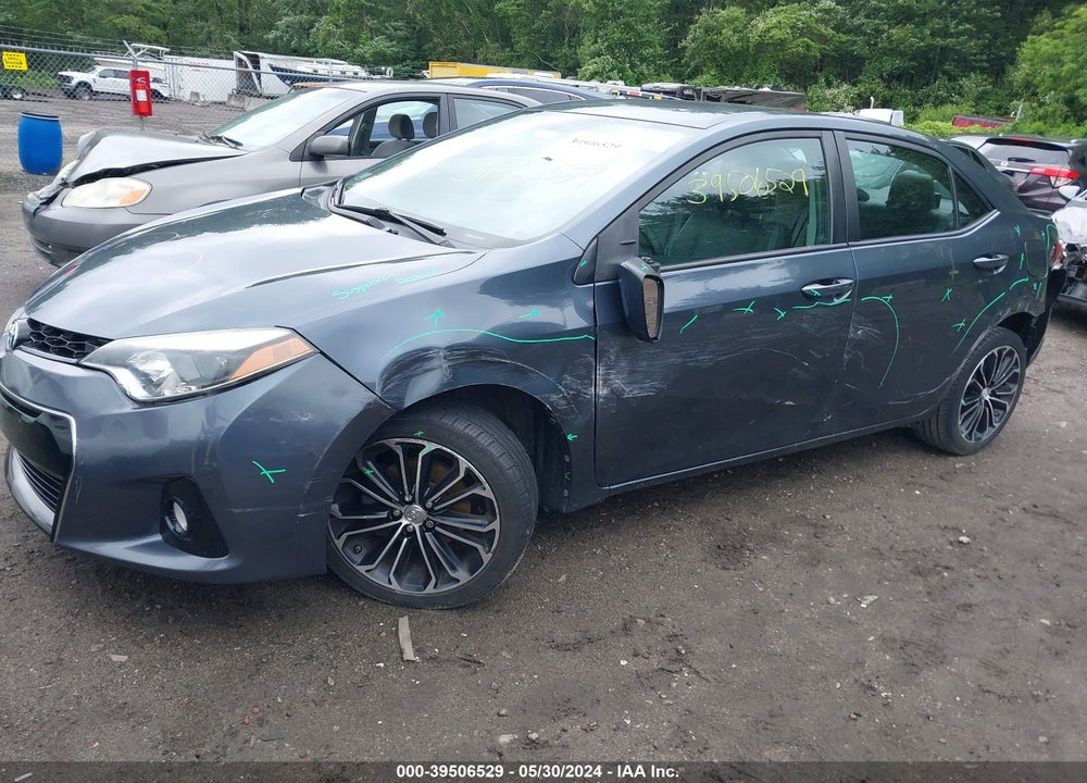 2016 TOYOTA COROLLA S PLUS VIN: 2T1BURHE5GC657121