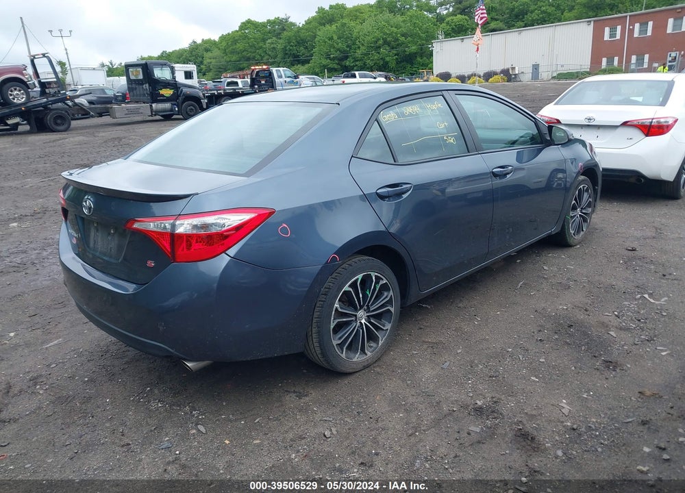 2016 TOYOTA COROLLA S PLUS VIN: 2T1BURHE5GC657121
