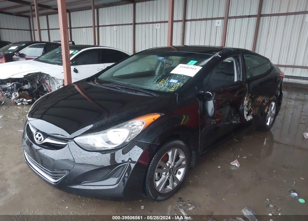 2013 HYUNDAI ELANTRA GLS VIN: KMHDH4AE2DU791346
