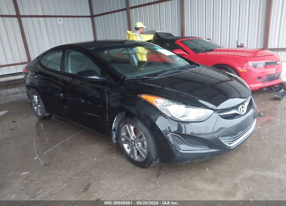 2013 HYUNDAI ELANTRA GLS VIN: KMHDH4AE2DU791346