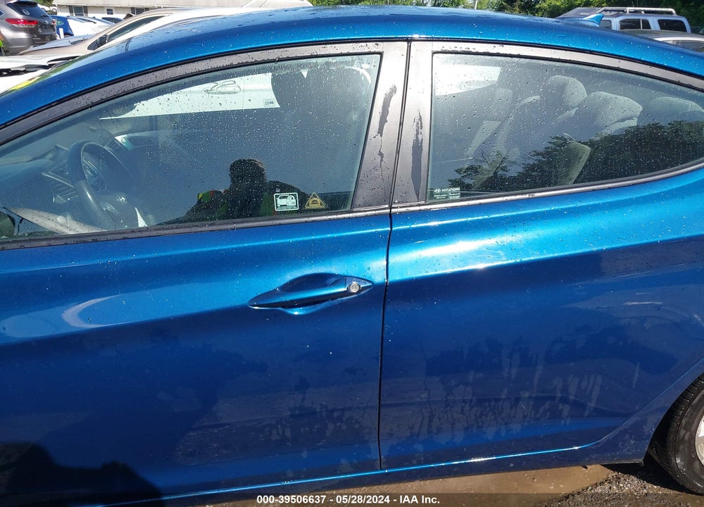 2016 HYUNDAI ELANTRA SE VIN: KMHDH4AE3GU618326
