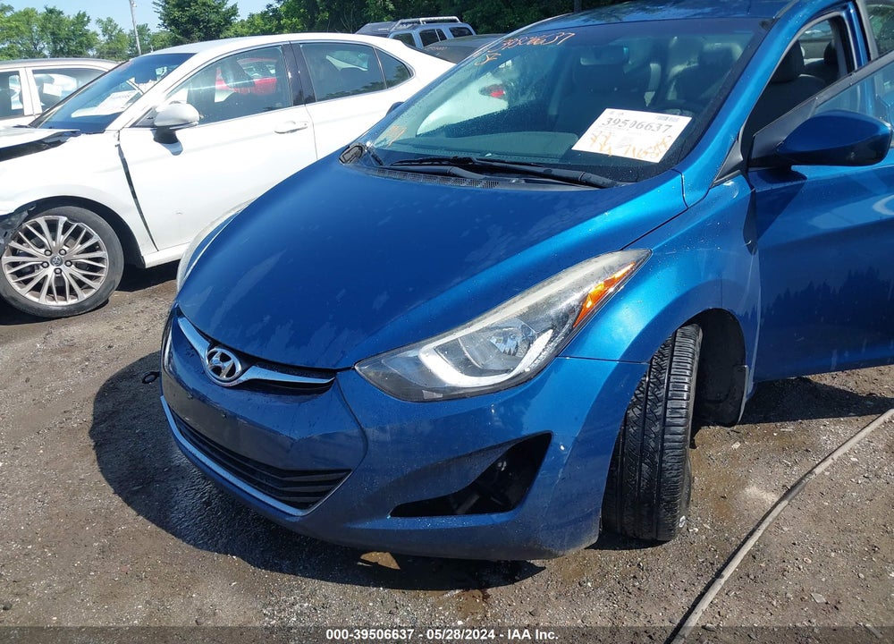 2016 HYUNDAI ELANTRA SE VIN: KMHDH4AE3GU618326