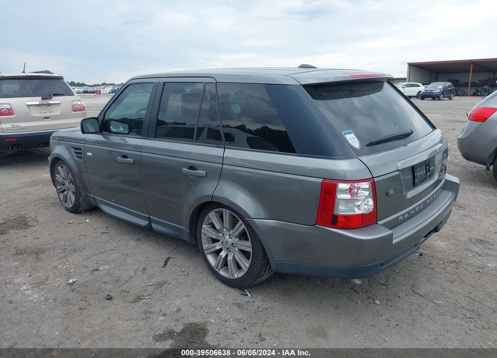 2009 LAND ROVER RANGE ROVER SPORT HSE VIN: SALSF25479A214515
