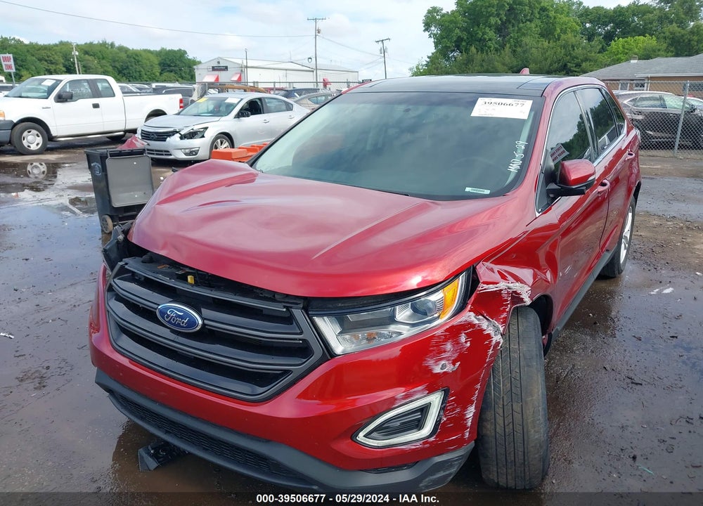 2017 FORD EDGE SEL VIN: 2FMPK4J87HBB18802