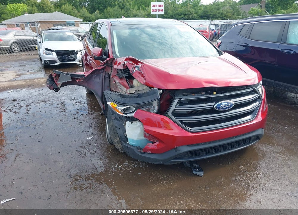 2017 FORD EDGE SEL VIN: 2FMPK4J87HBB18802