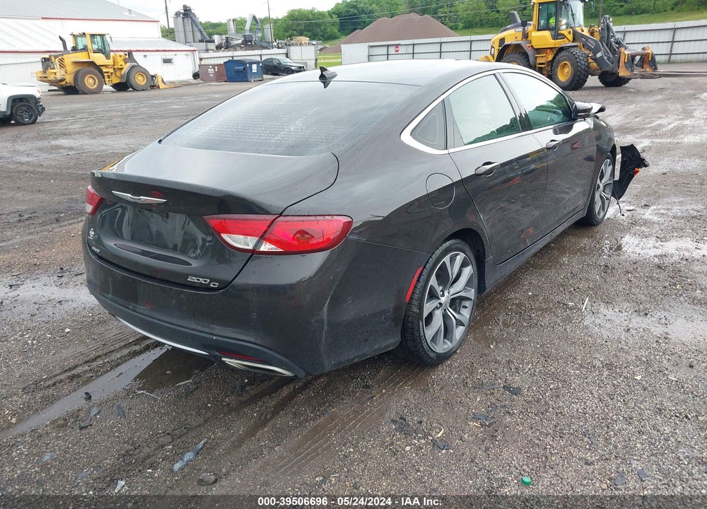 2015 CHRYSLER 200 C VIN: 1C3CCCEG4FN553696